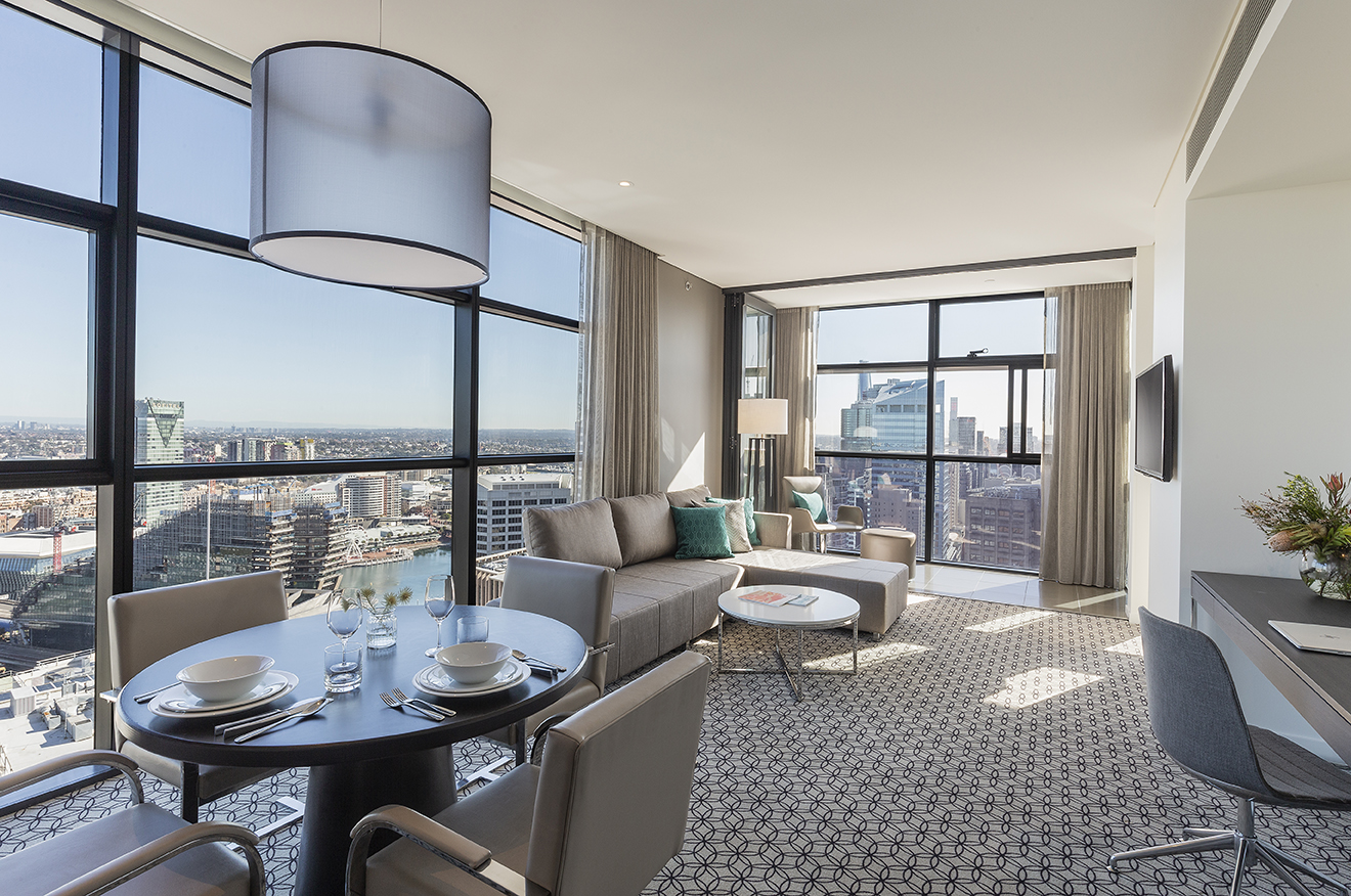 img Fraser Suites Sydney One Bedroom Executive Living Room 01 AvenueWest Global