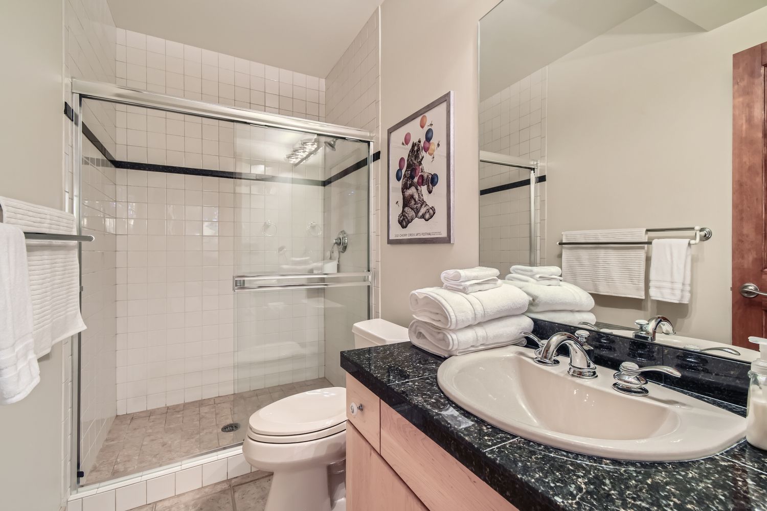 Located approximately five miles from downtown Denver, Cherry Creek is one of the city’s most desirable and dynamic neighborhoods. Known for Cherry Creek North, the area blends classic century-old homes with modern construction and vibrant commercial spaces. Trails, sidewalks, parks, and community gathering areas are woven throughout the neighborhood, and public transit and major roadways offer easy access to downtown Denver and the Denver Tech Center.
This fully furnished home offers an exceptional opportunity to enjoy upscale living in one of Denver’s most sought-after locations. Located approximately five miles from downtown Denver, Cherry Creek is one of the city’s most desirable and dynamic neighborhoods. Known for Cherry Creek North, the area blends classic century-old homes with modern construction and vibrant commercial spaces. Trails, sidewalks, parks, and community gathering areas are woven throughout the neighborhood, and public transit and major roadways offer easy access to downtown Denver and the Denver Tech Center.
This fully furnished home offers an exceptional opportunity to enjoy upscale living in one of Denver’s most sought-after locations.