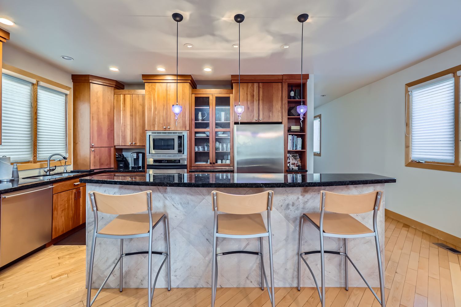 Located approximately five miles from downtown Denver, Cherry Creek is one of the city’s most desirable and dynamic neighborhoods. Known for Cherry Creek North, the area blends classic century-old homes with modern construction and vibrant commercial spaces. Trails, sidewalks, parks, and community gathering areas are woven throughout the neighborhood, and public transit and major roadways offer easy access to downtown Denver and the Denver Tech Center.
This fully furnished home offers an exceptional opportunity to enjoy upscale living in one of Denver’s most sought-after locations. Located approximately five miles from downtown Denver, Cherry Creek is one of the city’s most desirable and dynamic neighborhoods. Known for Cherry Creek North, the area blends classic century-old homes with modern construction and vibrant commercial spaces. Trails, sidewalks, parks, and community gathering areas are woven throughout the neighborhood, and public transit and major roadways offer easy access to downtown Denver and the Denver Tech Center.
This fully furnished home offers an exceptional opportunity to enjoy upscale living in one of Denver’s most sought-after locations.