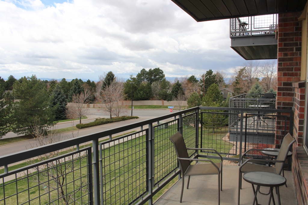 1 Bedroom/1 Bath 2nd floor condo at Dry Creek Crossing Condominiums.  Features fireplace, granite countertops, breakfast bar, large balcony, large walk-in closet, elevator access, and 1 attach heated garage parking space.  Convenient additional and visitor parking.  Beautiful mountain views!

Amenities include: business center, pool table, and card tables.  The 4000 sq. ft. clubhouse includes a 24-Hour fitness center with free weights, cardio machines, and circuit-training equipment. Condo and townhome residents also have access to a meeting room, heated community pool, spa, and entertainment/lounge area on the clubhouse\'s outdoor terrace

A block from Light Rail Station, minutes from Park Meadows Mall, and just a quarter mile east of I-25. An impressive variety of shopping, dining, and entertainment is just minutes from your door step!  All in the heart of DTC!