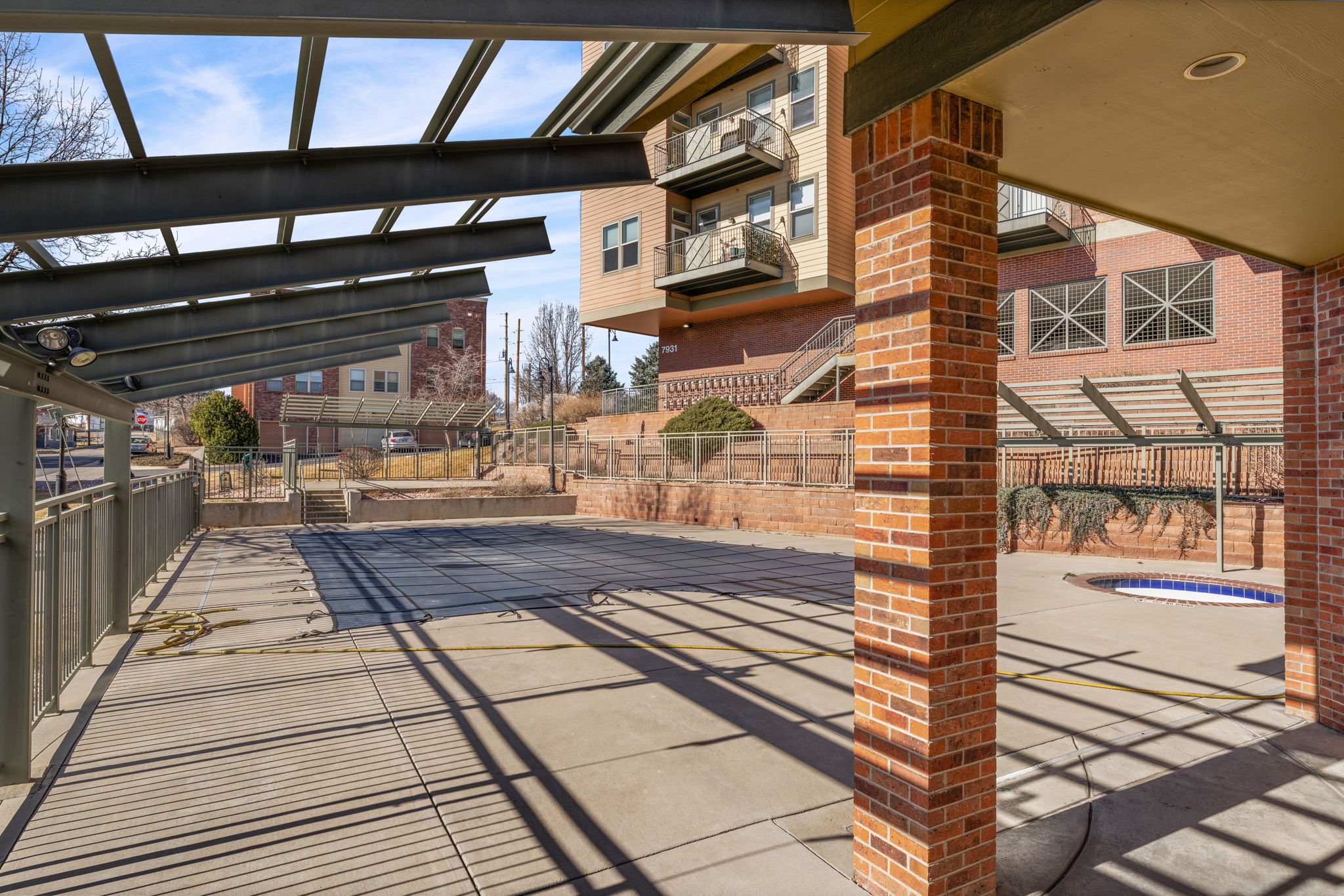 Clean and tastefully decorated 1 Bedroom/2.5 Bath 3-level townhome in Olde Arvada. Features a 2-car attached garage with tandem parking, fireplace, balcony, walk-in closet, and an office area with a desk. The washer and dryer are on the 3rd level.

The Water Tower Village community has a pool, hot tub, and gym.

Water Town Village is located close to RTD light rail, adjacent to Old Town Arvada and shopping center to its south. This area offers restaurants, shopping, specialty shopping, coffee shops, pizza parlors